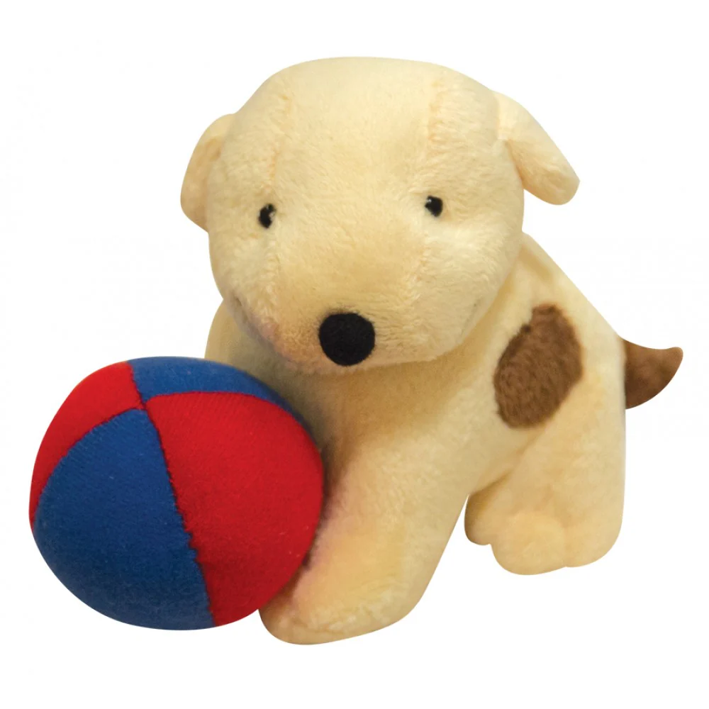 JASNOR - SPOT THE DOG - TEDDY OR BALL 10CM SOFT PLUSH - Image 3