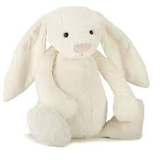 JELLYCAT BASHFUL CREAM BUNNY MEDIUM