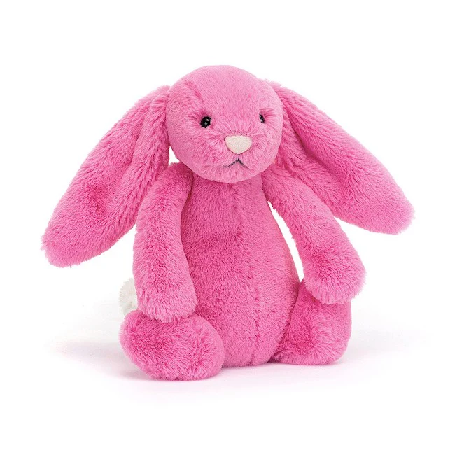 JELLYCAT - BASHFUL HOT PINK BUNNY SMALL