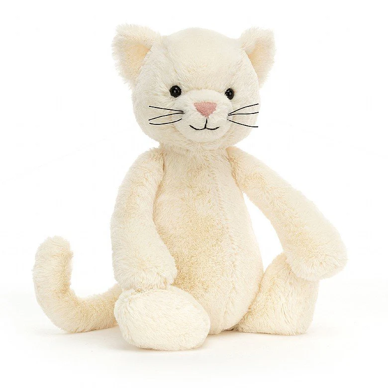 JELLYCAT - ORIGINAL BASHFUL CREAM KITTEN