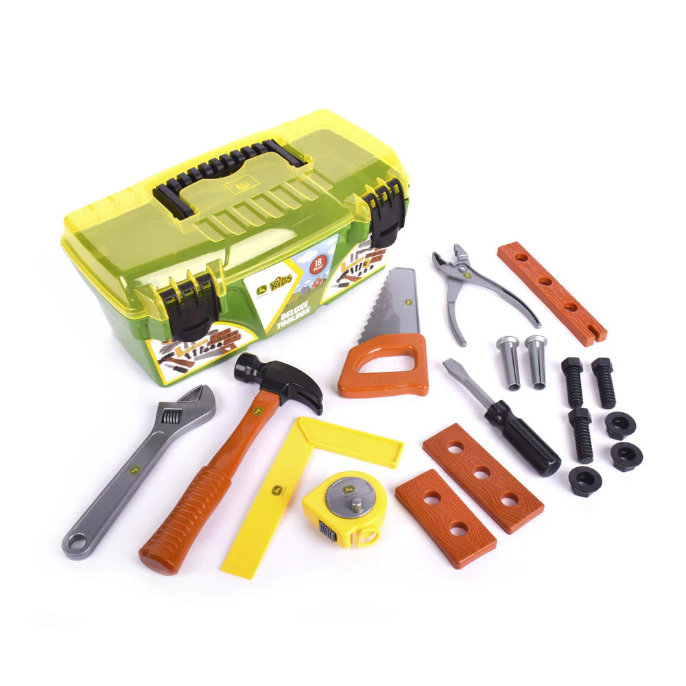JOHN DEERE DELUXE TOOL BOX 18 PIECE - Image 2