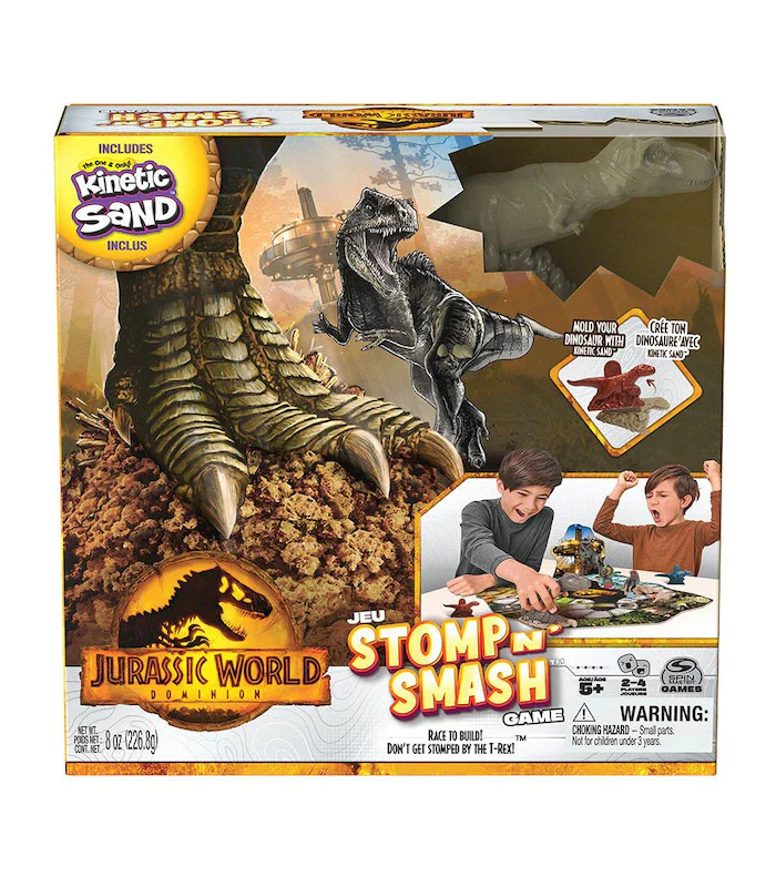JURASSIC STOMP N SMASH GAME