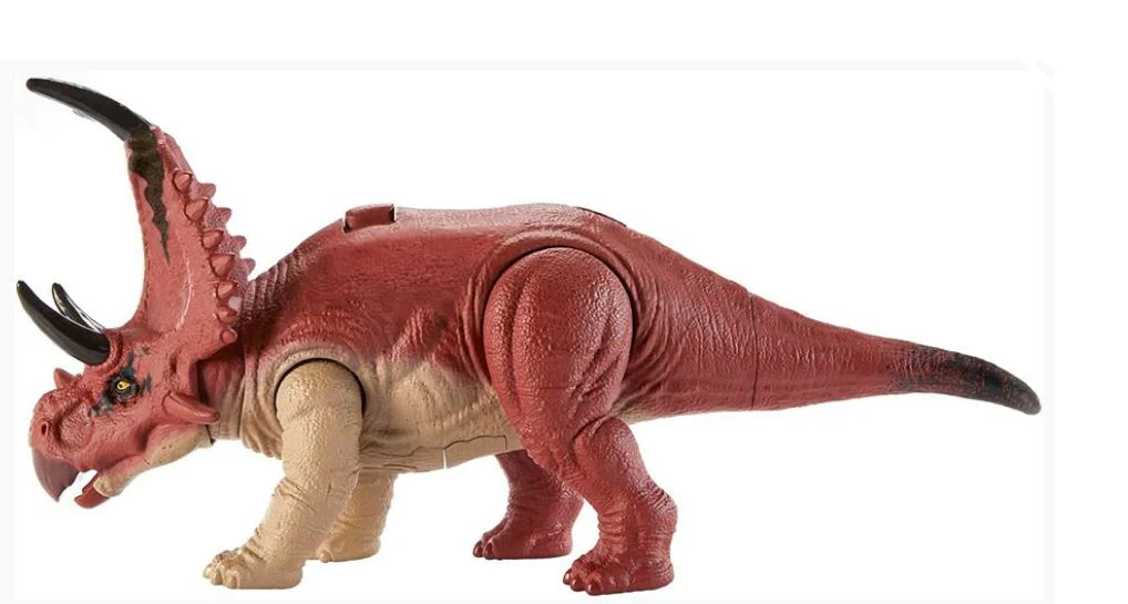 JURASSIC WORLD DIABLOCERATOPS ROARING DINO TRACKERS FIGURE - Image 3