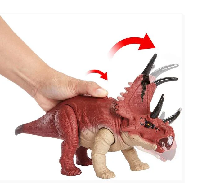 JURASSIC WORLD DIABLOCERATOPS ROARING DINO TRACKERS FIGURE - Image 4