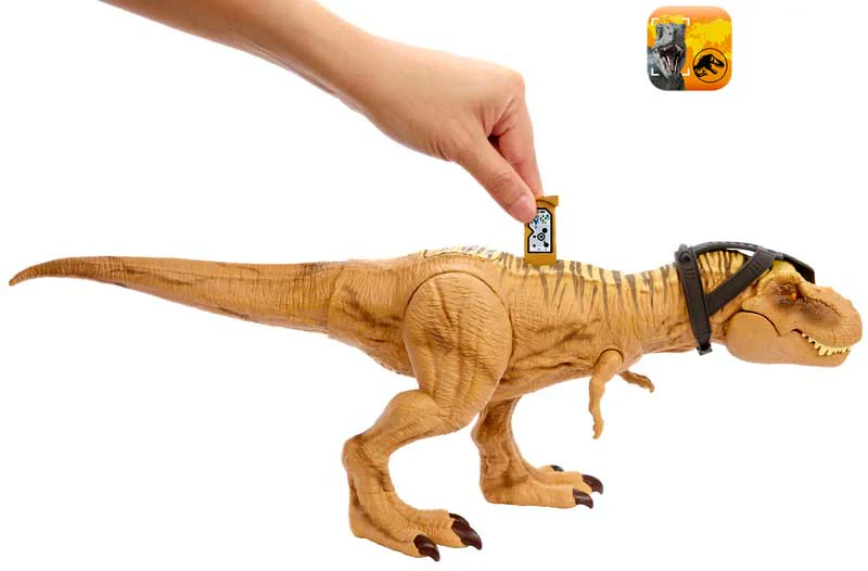 JURASSIC WORLD - DINO TRACKERS HUNT AND CHOMP ROARING TYRANNOSAURUS REX - Image 2