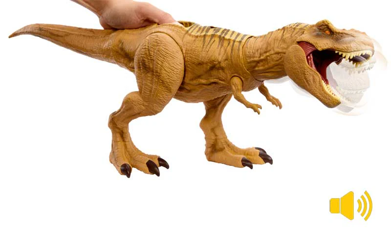 JURASSIC WORLD - DINO TRACKERS HUNT AND CHOMP ROARING TYRANNOSAURUS REX - Image 3