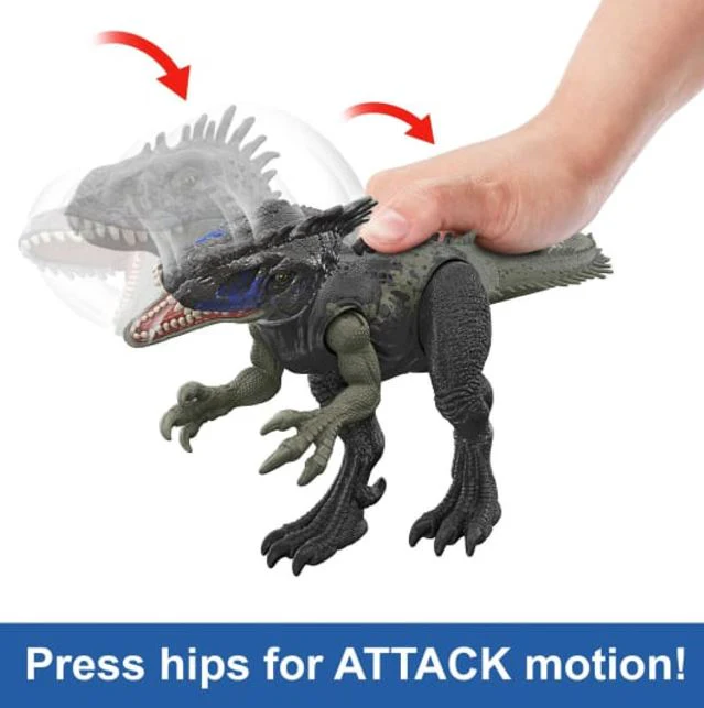 JURASSIC WORLD DRYPTOSAURUS ROARING DINO TRACKERS FIGURE - Image 5