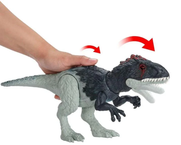JURASSIC WORLD EOCARCHARIA ROARING DINO TRACKERS FIGURE - Image 3