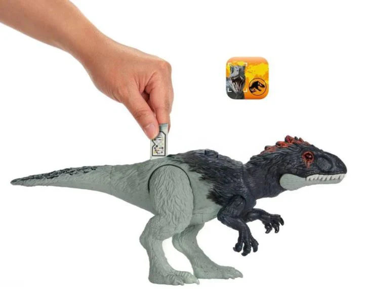 JURASSIC WORLD EOCARCHARIA ROARING DINO TRACKERS FIGURE - Image 4