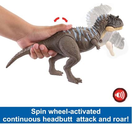 JURASSIC WORLD EPIC EVOLUTION ACTION FIGURE WILD ROAR EKRIXINATOSAURUS - Image 2