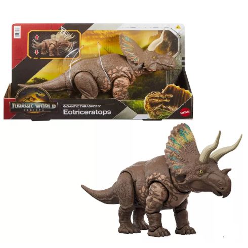 JURASSIC WORLD - GIGANTIC THRASHERS - EOTRICERATOPS