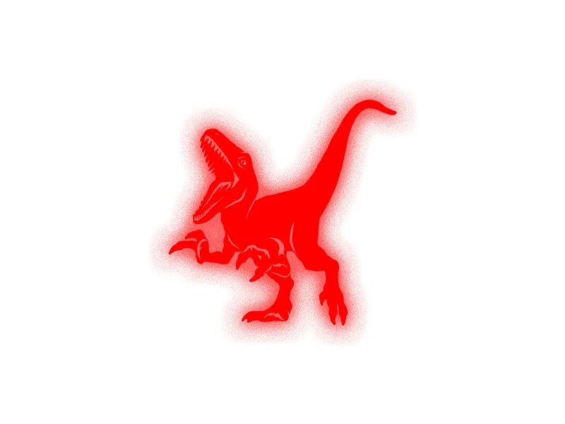 JURASSIC WORLD INDORAPTOR ROARING MASK WITH MOVING JAW AND LASER SIGHT - Image 3