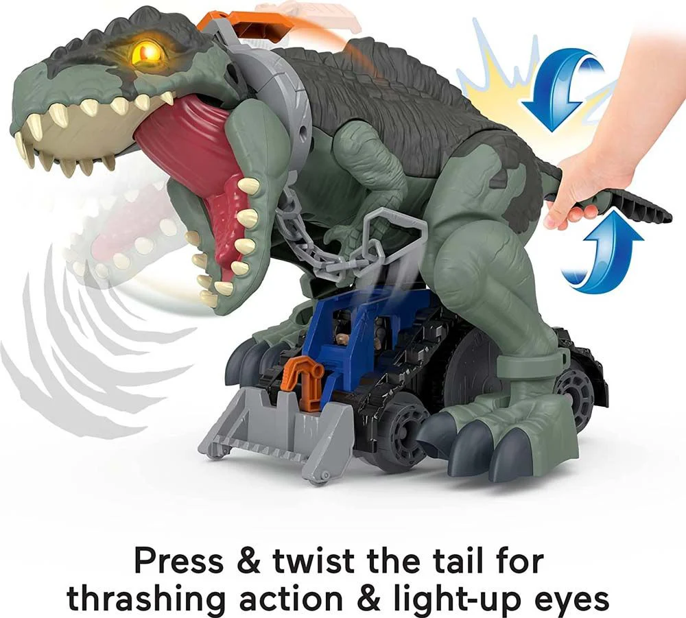 JURASSIC WORLD - IMAGINEXT - MEGA STOMP & RUMBLE GIGA DINO - Image 4