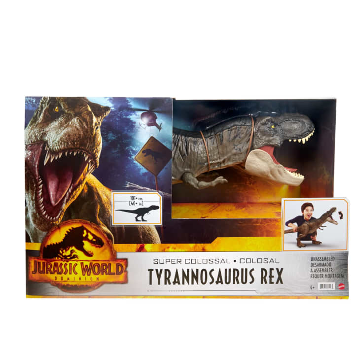 JURASSIC WORLD - SUPER COLOSSAL - TYRANNOSAURUS REX