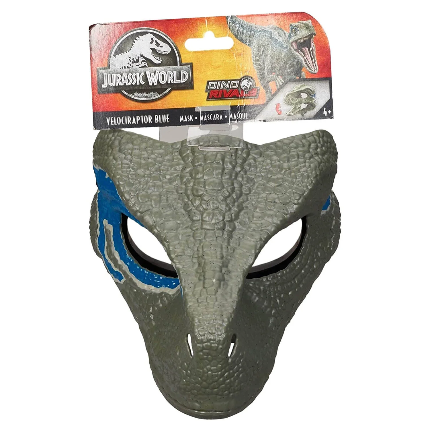 JURASSIC WORLD VELOCIRAPTOR 'BLUE' MASK WITH MOVING JAW - Image 3