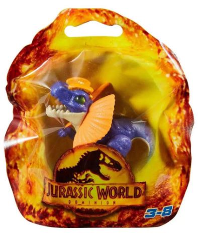 IMAGINEXT JURASSIC WORLD DOMINION BABY DINOSAUR FIGURE - DILOPHOSAURUS