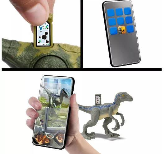 JURRASIC WORLD - STRIKE ATTACK - DILOPHOSAURUS - DINO TRACKERS FIGURE - Image 7