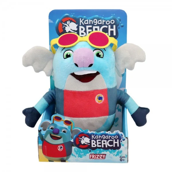 KANGAROO BEACH 12" PLUSH TOY - FRIZZY