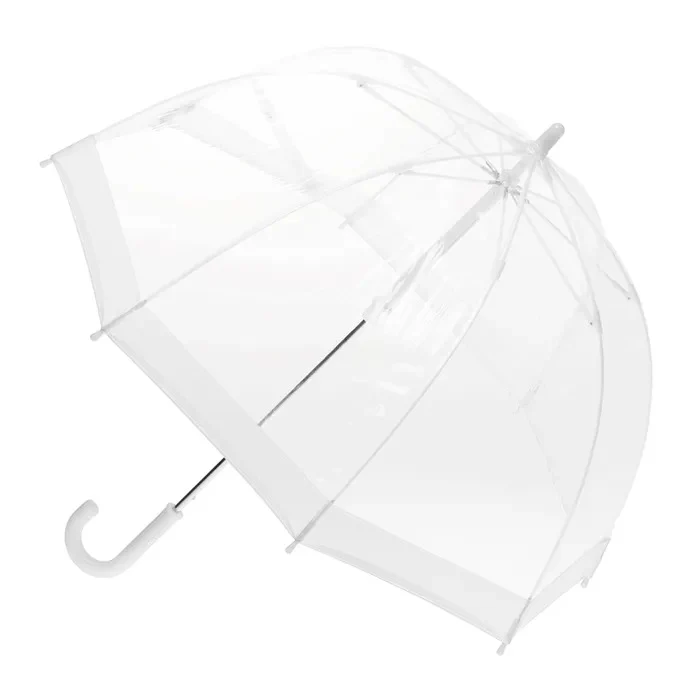 KIDS PVC BIRDCAGE UMBRELLA - WHITE BORDER