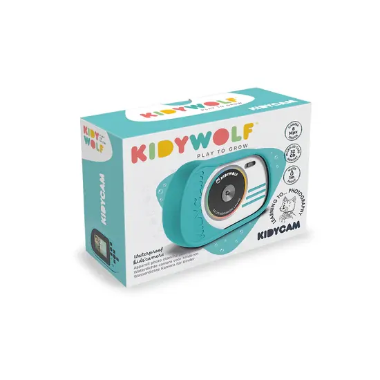 KIDYWOLF - KIDYCAM WATERPROOF KIDS CAMERA - GREEN - Image 3
