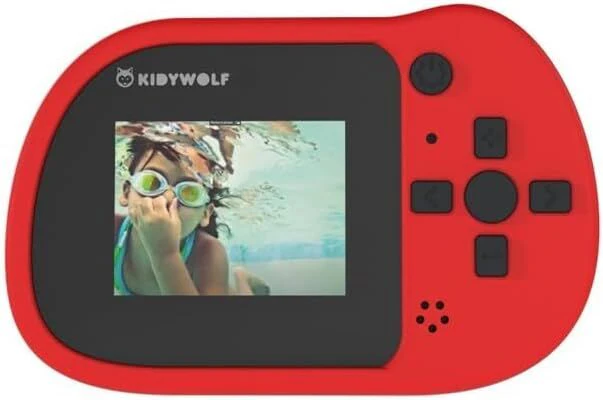KIDYWOLF - KIDYCAM WATERPROOF KIDS CAMERA - RED - Image 2