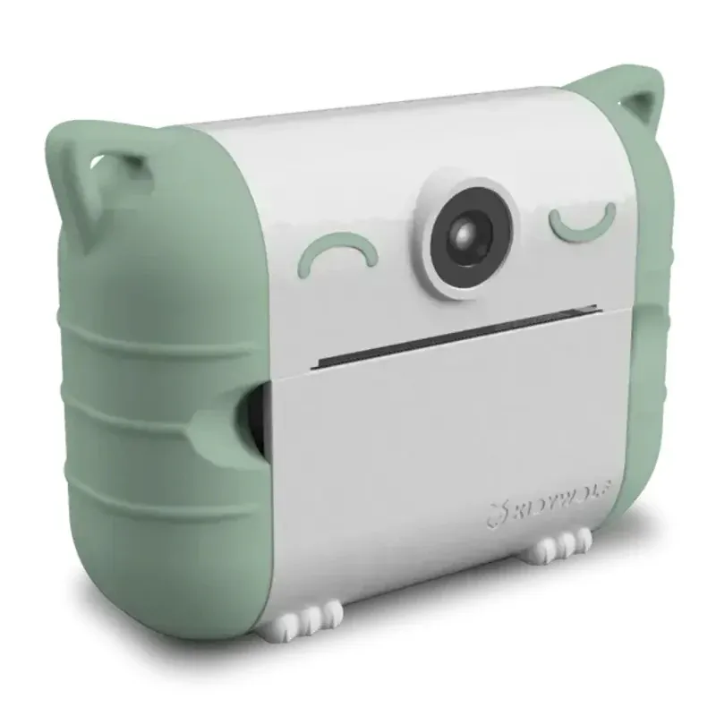 KIDYWOLF - KIDYPRINT KIDS CAMERA WITH THERMIC PRINTER - GREEN - Image 2
