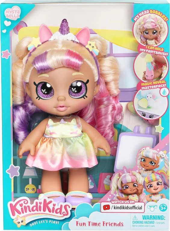 KINDI KIDS S3 FUN TIME DOLL SINGLE PACK - MYSTA BELLA
