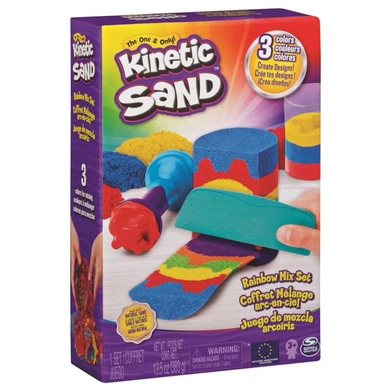 KINETIC SAND RAINBOW MIX SET