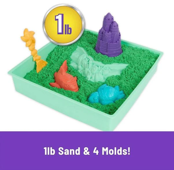 KINETIC SAND SANDBOX SET - GREEN - Image 2