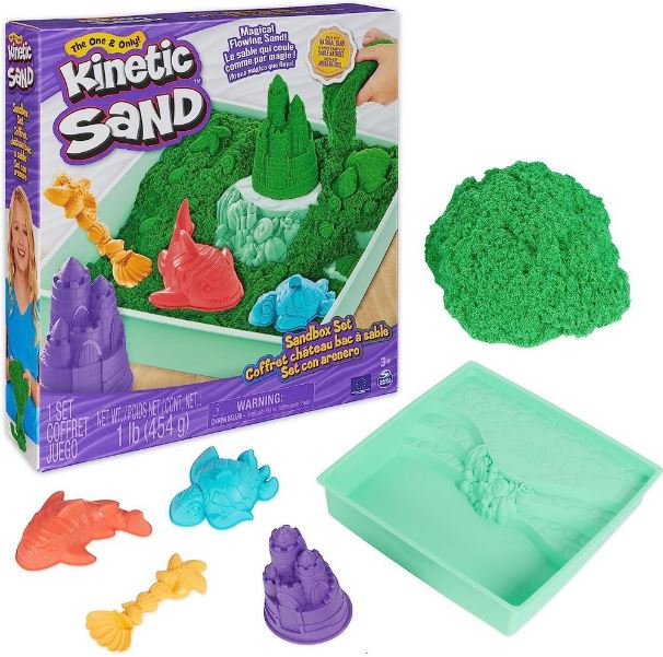 KINETIC SAND SANDBOX SET - GREEN - Image 6