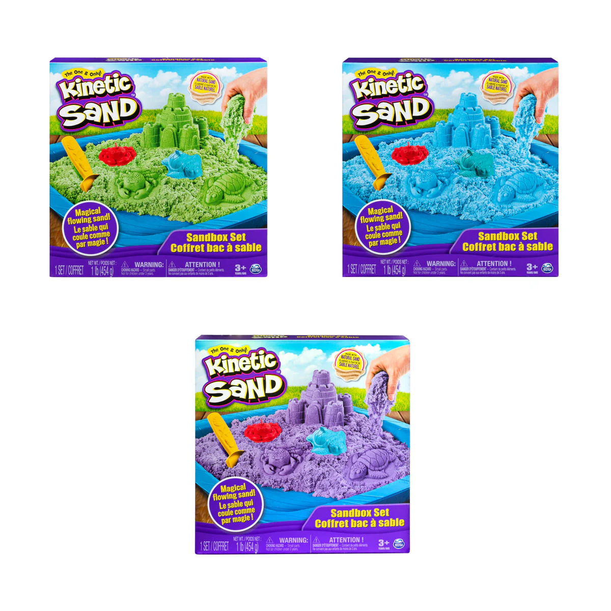 KINETIC SAND SANDCASTLE SET