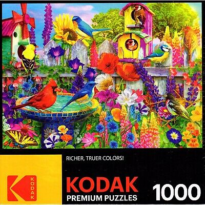 KODAK 1000 PC PUZZLE ASSORTED BIRD FOUNTAIN