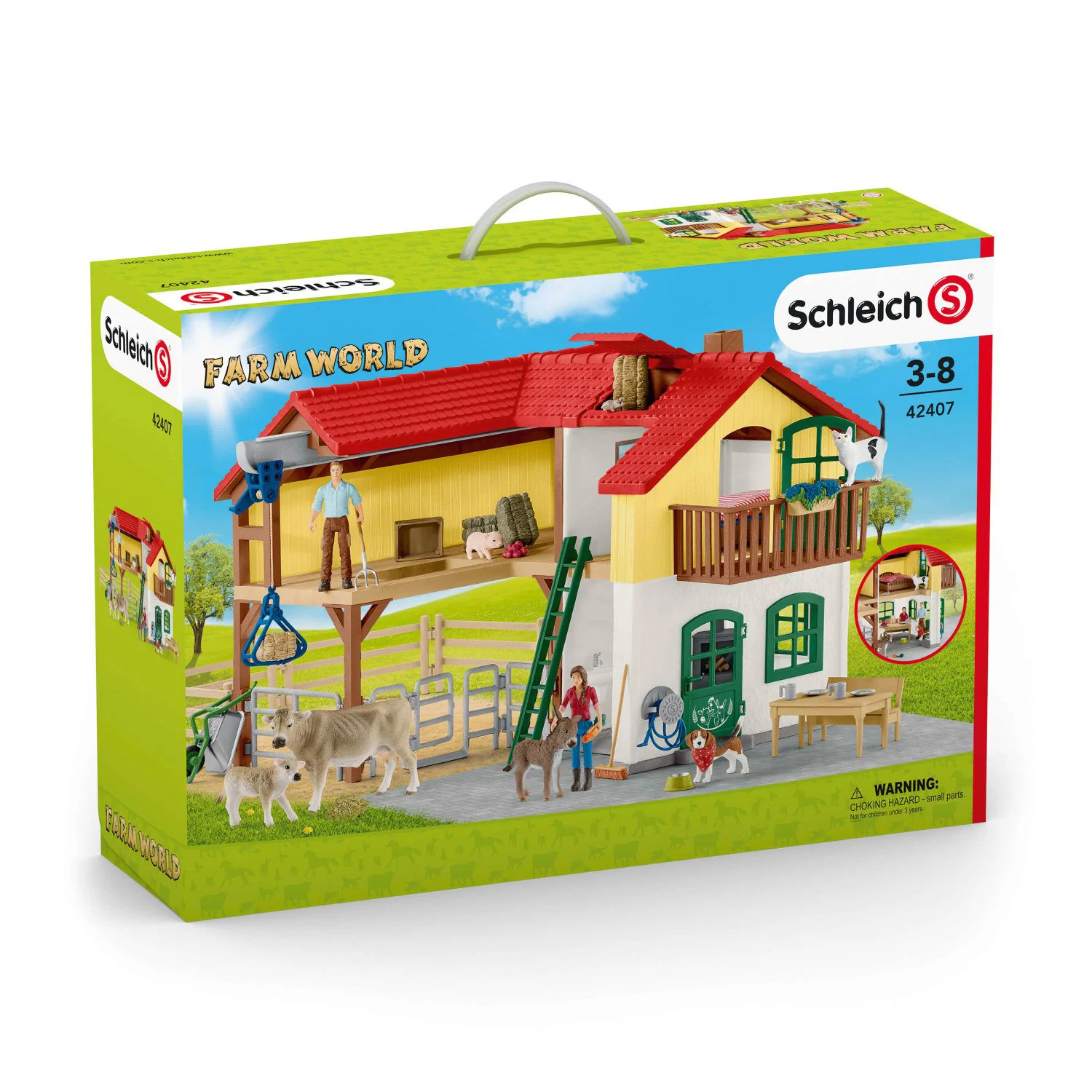 LARGE FARM HOUSE WITH ACCESSORIES