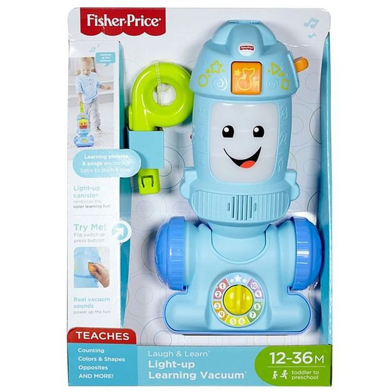 LAUGH & LEARN LIGHT-UP LEARNING VACUUM