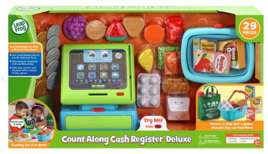 LEAP FROG COUNT ALONG CASH REGISTER DELUXE