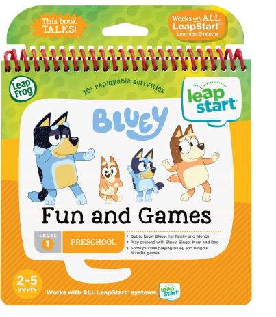 LEAP FROG LEAPSTART PINK WITH 2 BOOKS - BLUEY LEAPSTART BUNDLE - Image 4