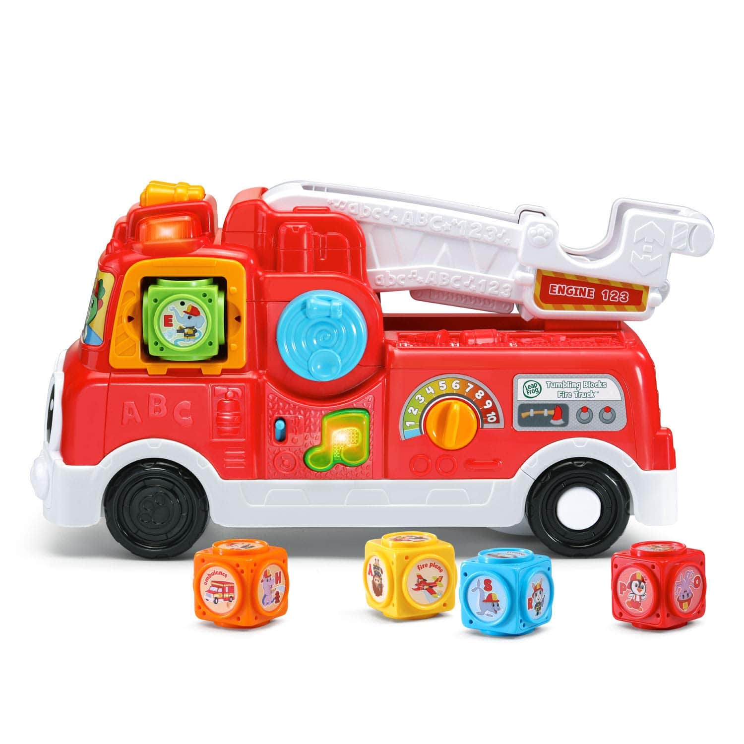 LEAP FROG TUMBLING BLOCKS FIRE ENGINE - Image 2