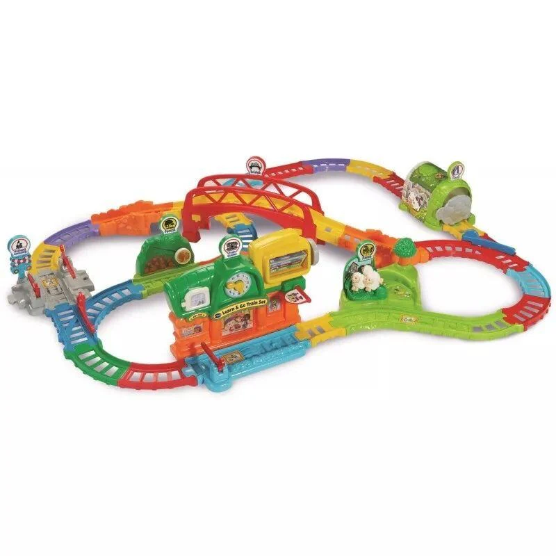 VTECH TOOT TOOT DRIVERS LEARN AND GO TRAIN SET - Image 2