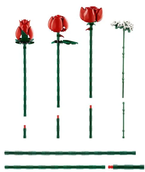 LEGO 10328 BOTANICALS - BOUQUET OF ROSES - Image 5