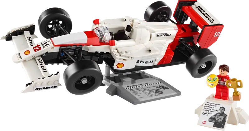 LEGO 10330 ICONS - MCLAREN MP4/4 AND AYRTON SENNA - Image 3