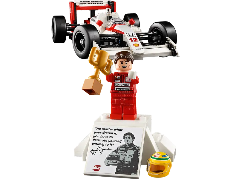 LEGO 10330 ICONS - MCLAREN MP4/4 AND AYRTON SENNA - Image 4