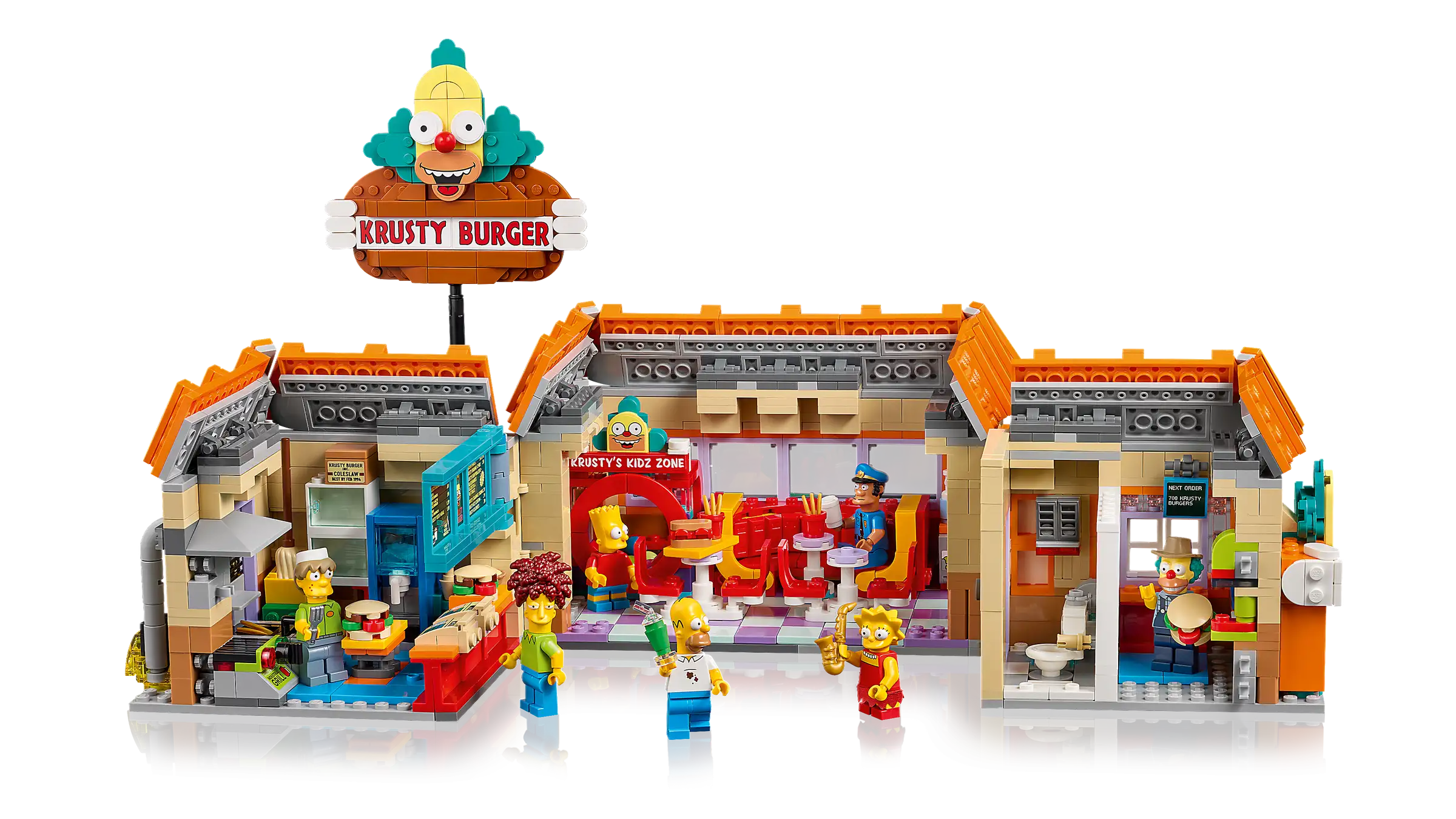 LEGO 10352 THE SIMPSONS KRUSTY BURGER V29 - Image 3