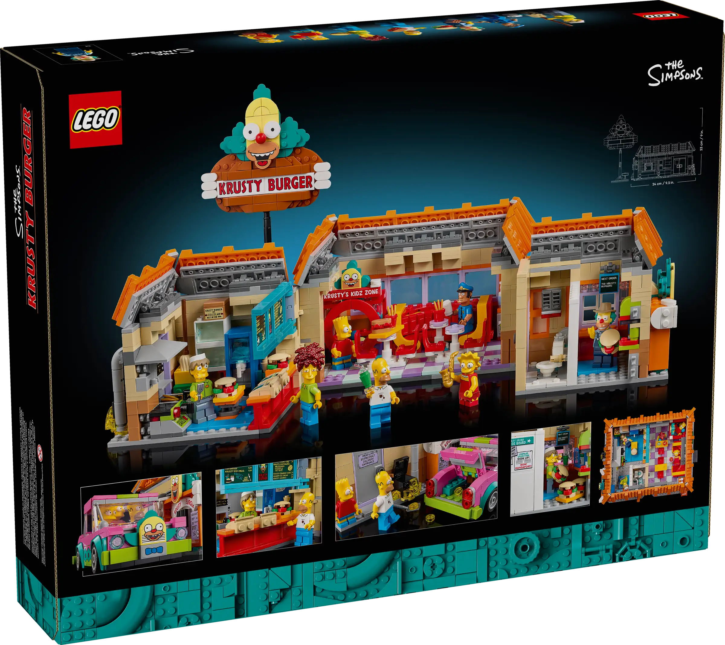 LEGO 10352 THE SIMPSONS KRUSTY BURGER V29 - Image 4