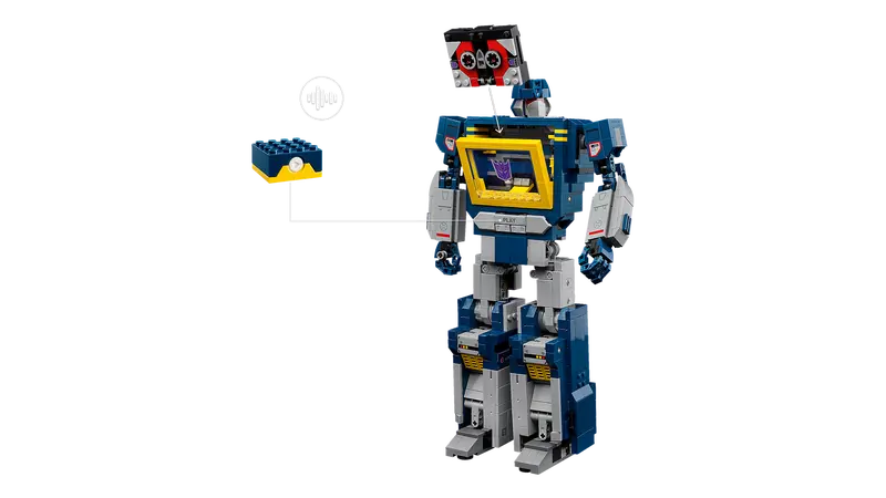 LEGO 10358 ICONS TRANSFORMERS - SOUNDWAVE - Image 5