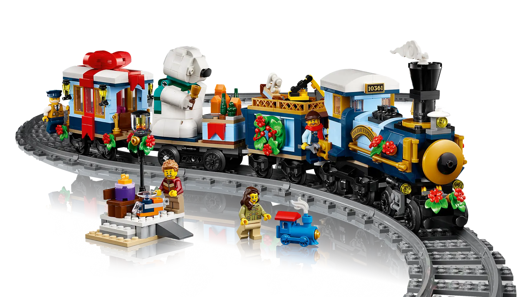 LEGO 10361 ICONS - HOLIDAY EXPRESS TRAIN - Image 2