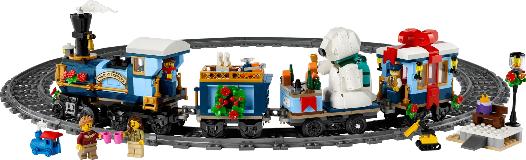 LEGO 10361 ICONS - HOLIDAY EXPRESS TRAIN - Image 3