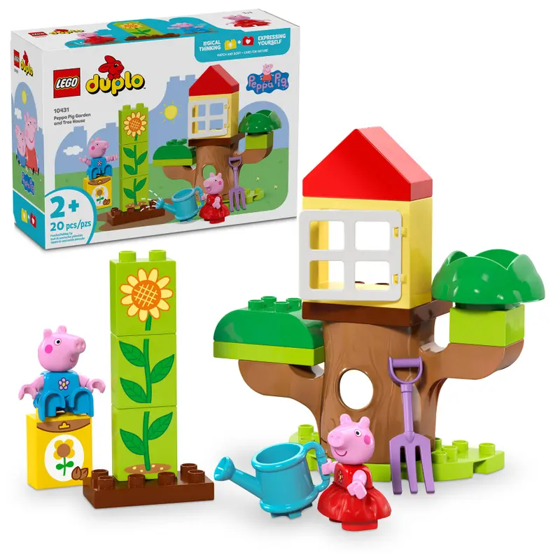 LEGO 10431 - PEPPA PIG GARDEN AND TREE HOUSE - Image 3