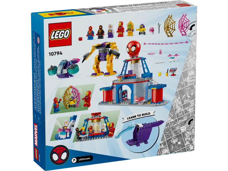 LEGO 10794 MARVEL - TEAM SPIDEY WEB SPINNER HEADQUARTERS - Image 2