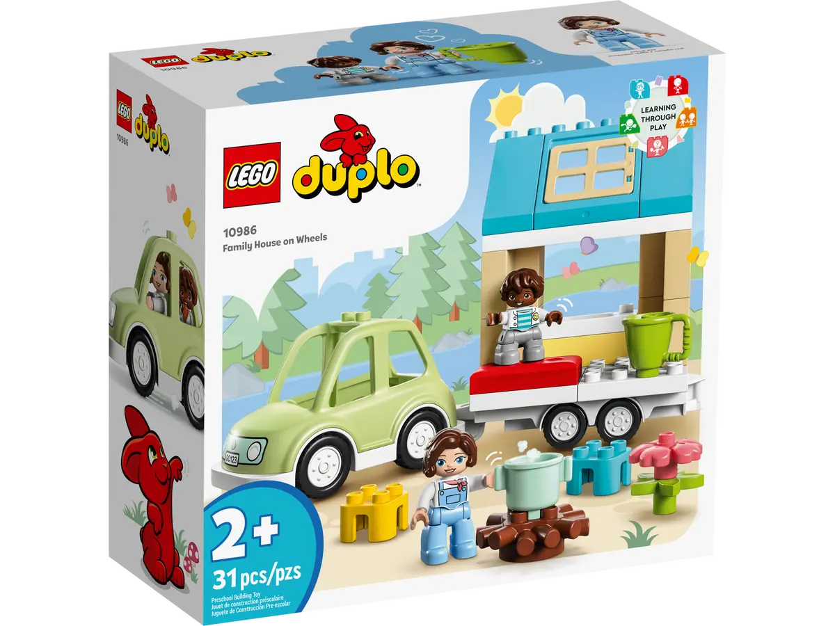 LEGO 10986 DUPLO FAMILY HOUSE ON WHEELS