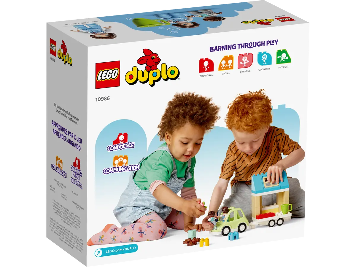 LEGO 10986 DUPLO FAMILY HOUSE ON WHEELS - Image 4